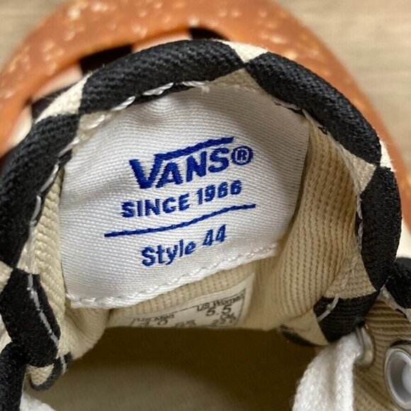VANS Authentic DX Modular Checkerboard Anaheim Factory Shoes Womens 5.5 RARE NEW - Picture 10 of 11